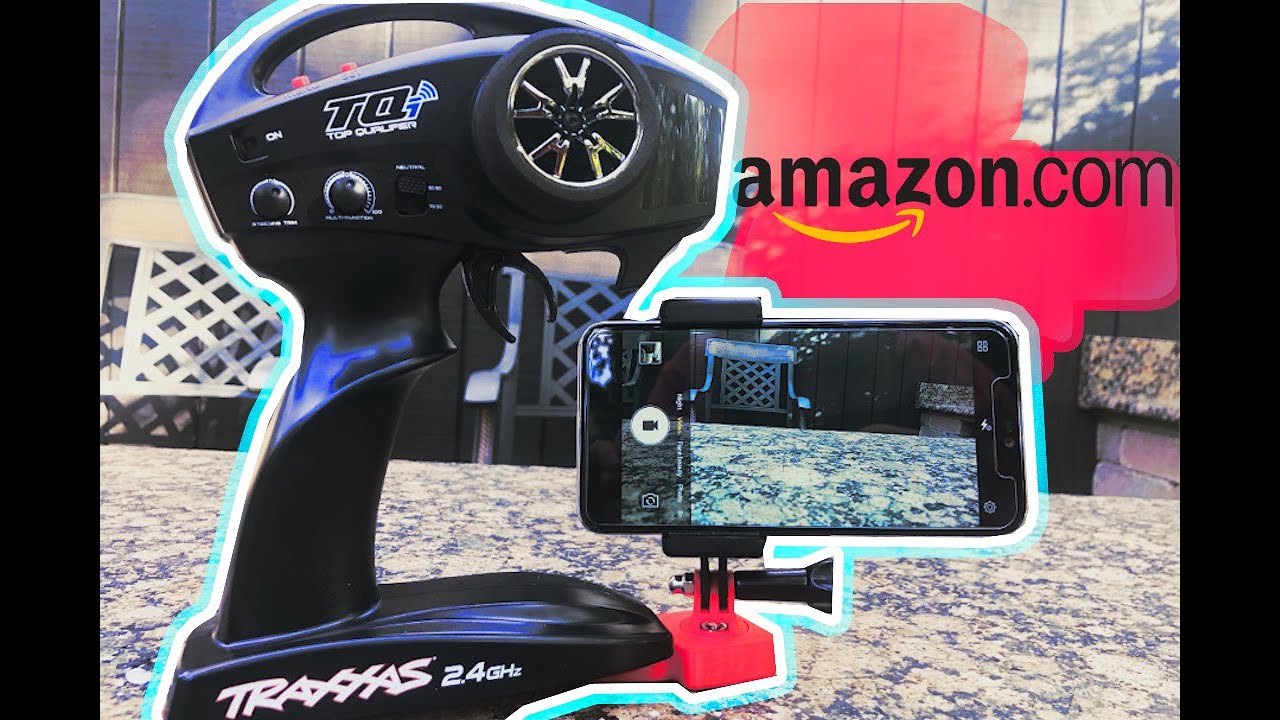 Luxury RC Phone/ Go Pro mount for Traxxas TQ/ TQi transmitter