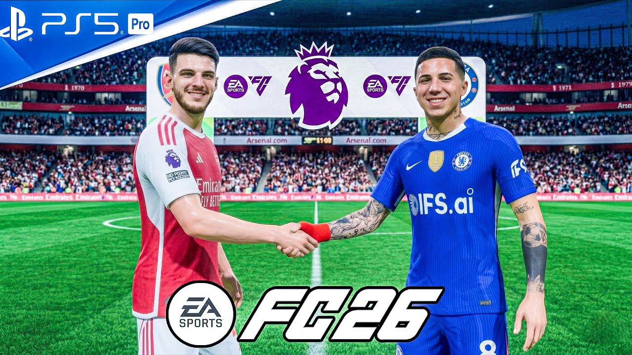 FC 26 - Arsenal Vs Chelsea - Premier League 25/26  - PS5™ Pro [4K60]  Match at Emirates Stadium