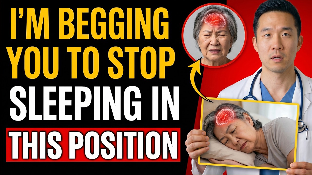 Doctor Alerts: This Sleeping POSITION Increases STROKE Risk Overnight