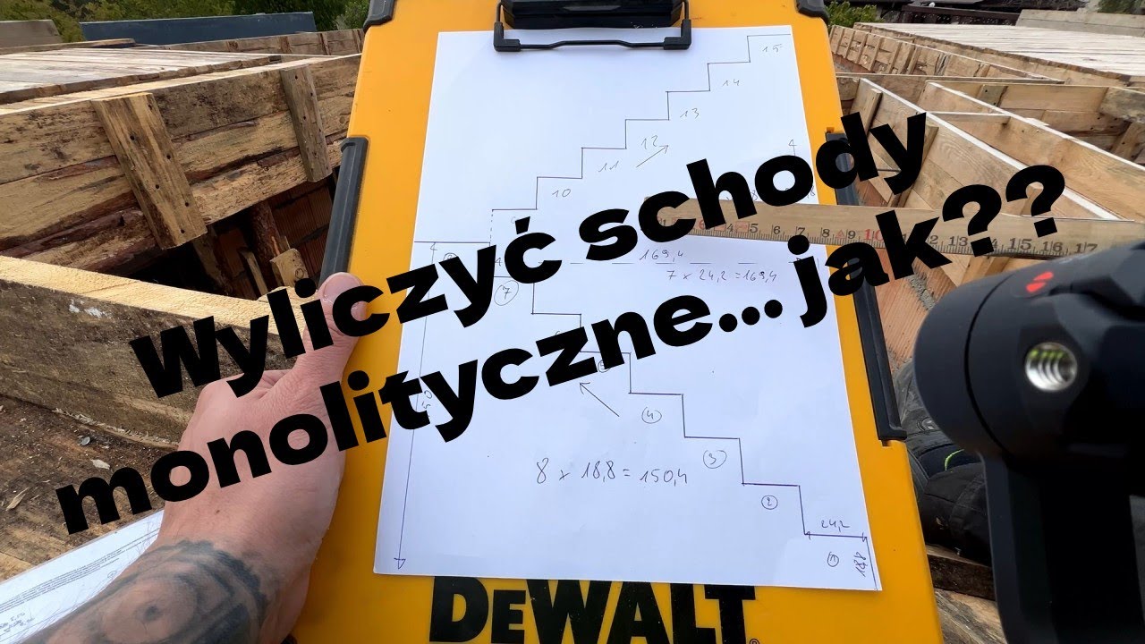 Jak wyliczyć stopnie schodów monolitycznych