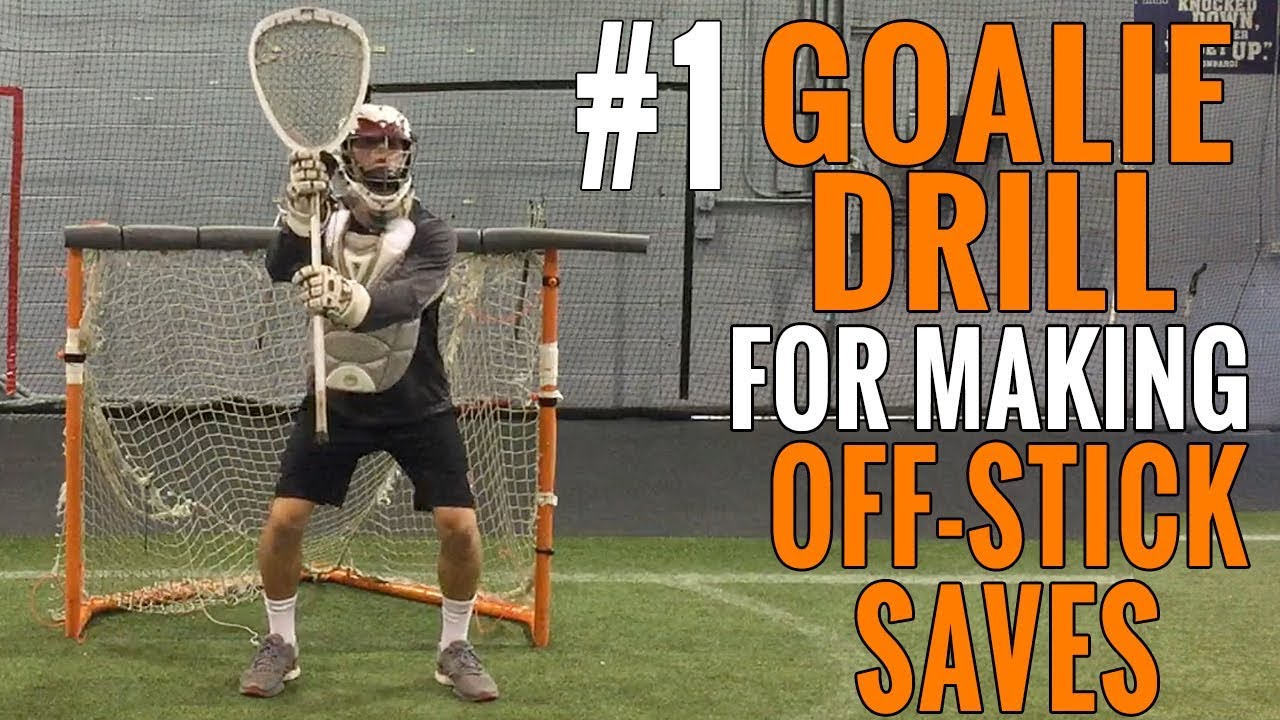 #1 Lacrosse Goalie Drill for Making Off-Stick Saves