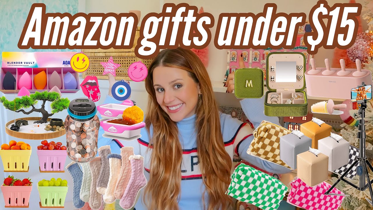 AMAZON GIFT IDEAS UNDER $15 + STOCKING STUFFERS GUIDE 2022