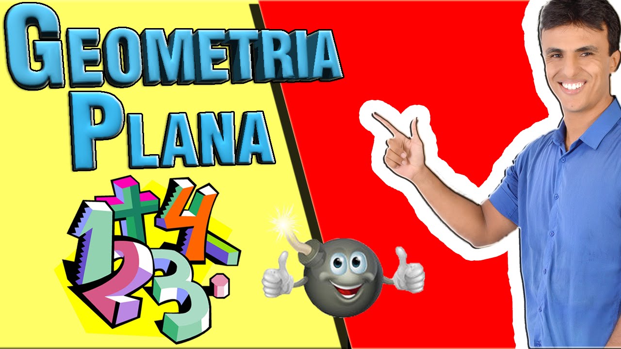 Área das figuras Planas e Geometria plana.