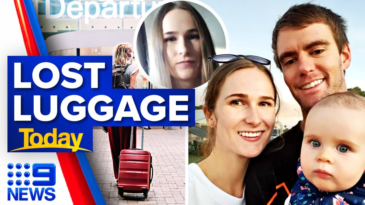 Queensland mum has luggage lost on flight amid airport chaos | 9 News Australia