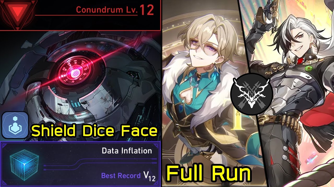 Conundrum Lv.12 Boothill & Aventurine Hunt Path Data Inflation Dice Full Run