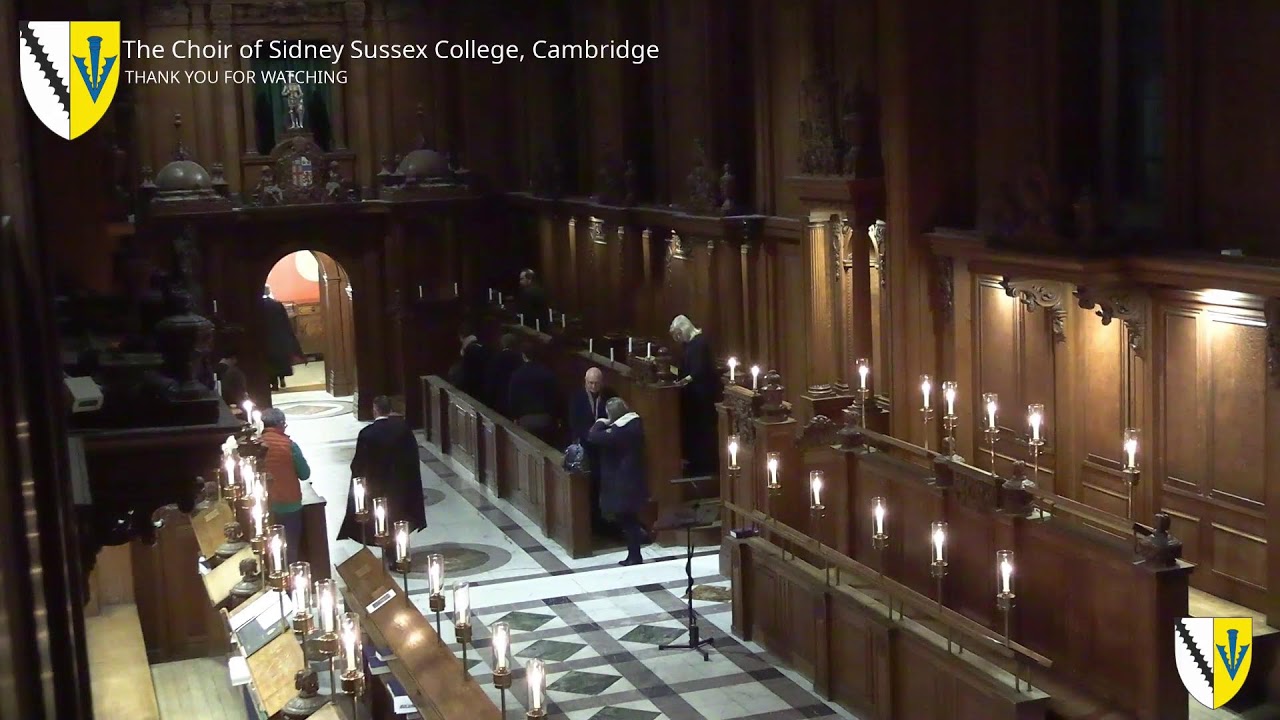 Sidney Sussex College, Cambridge | Choral Evensong 13th February 2026