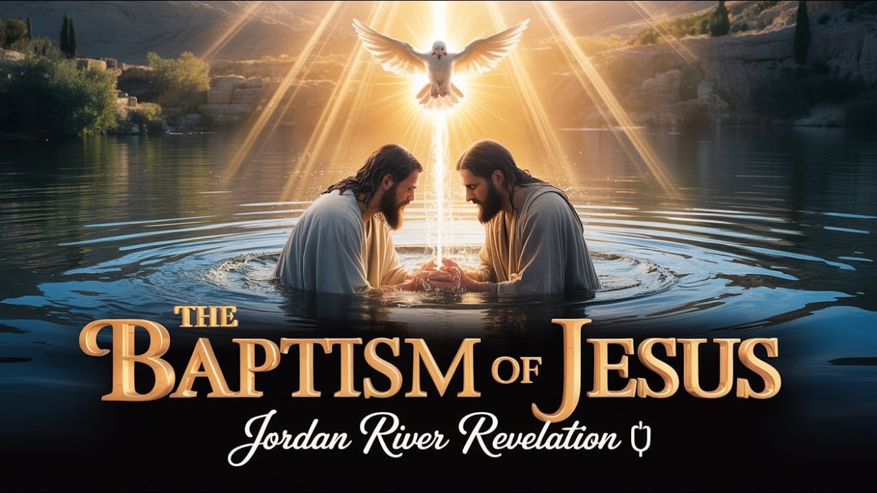 The Jordan River Revelation: Witness the Baptism of Jesus and the Dawn of His Divine Ministry ✨🙏