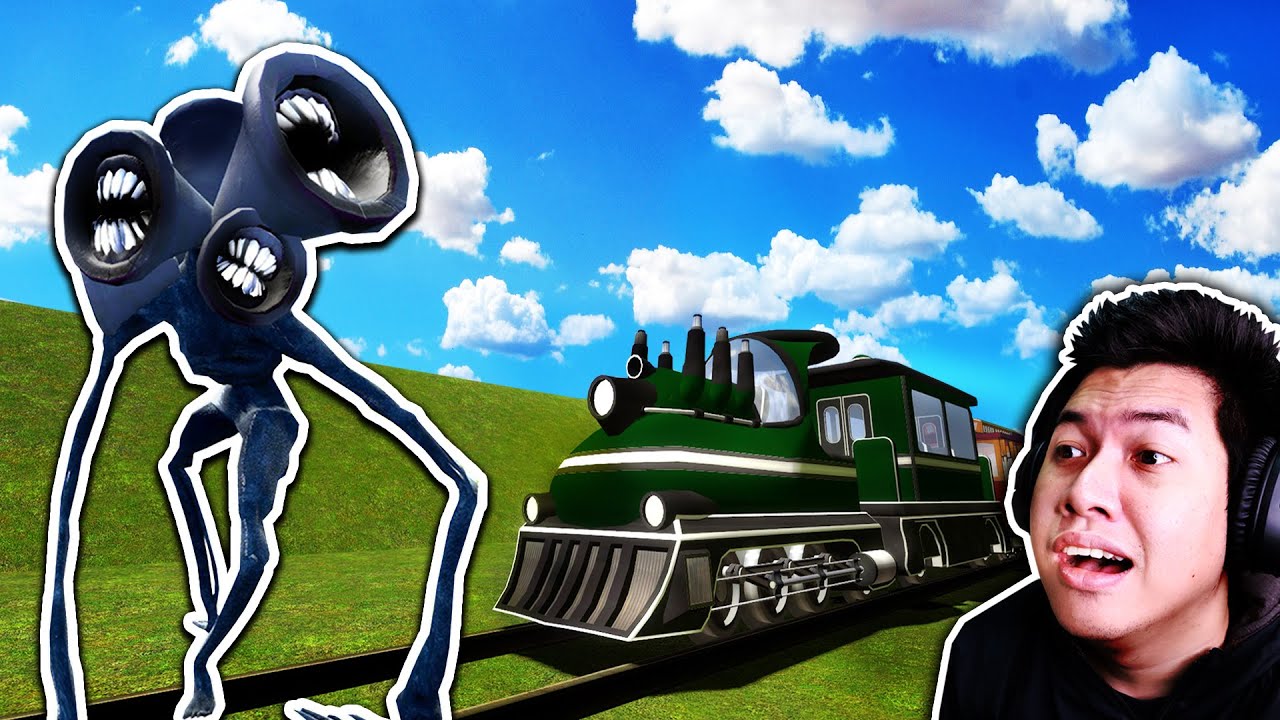 รถไฟบด Siren Head !