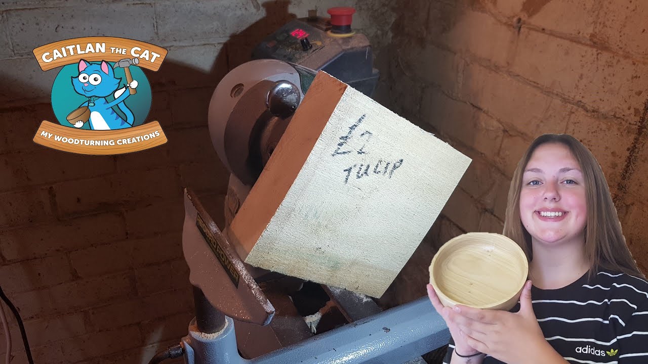 Wood Turning - Real time Tulip Bowl Turning
