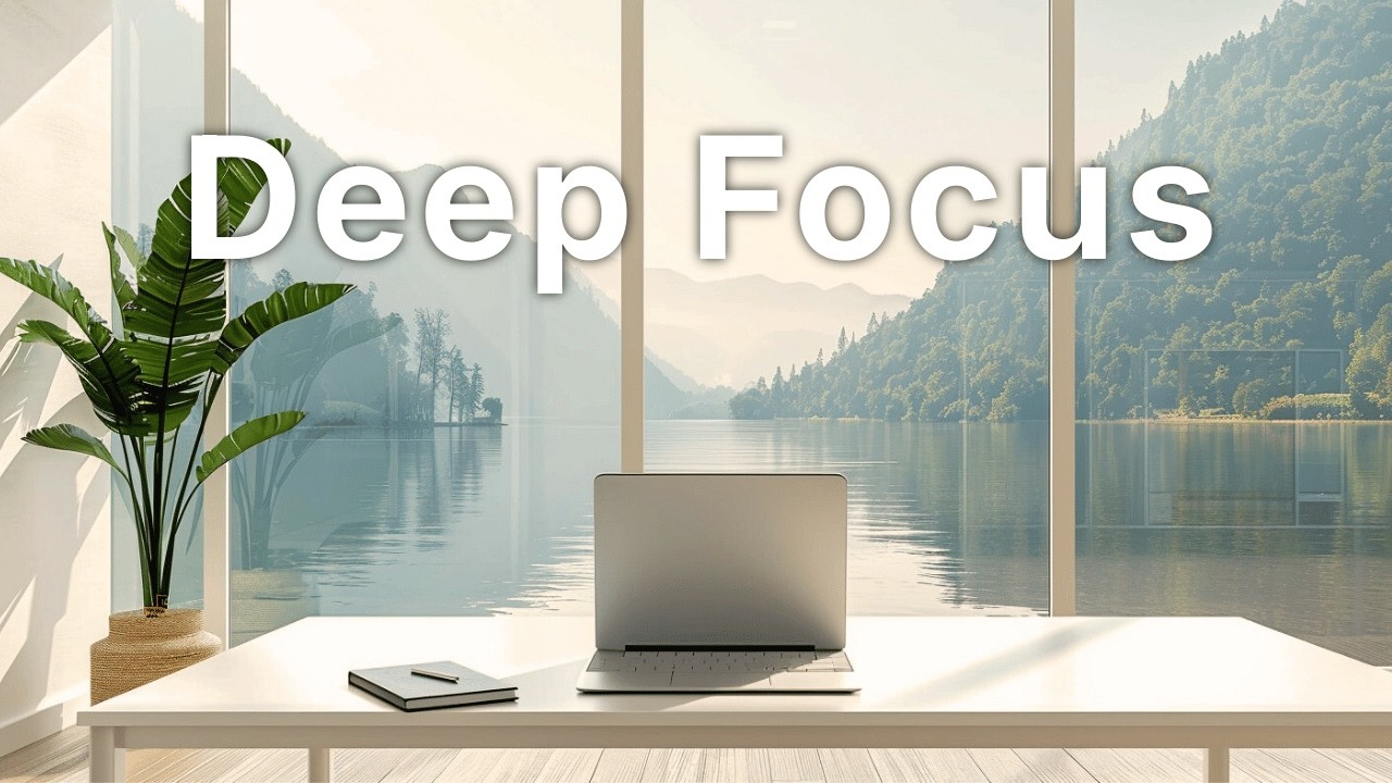 Deep Focus Music for Work & Study | Calm Background, Zero Distractions, No Vocals