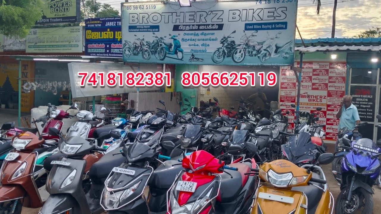 #brotherz #Bikes #tirunelveli  #Dio #R15 #Rs200 #Below #8000to155000 #Available #Nellaitimepass
