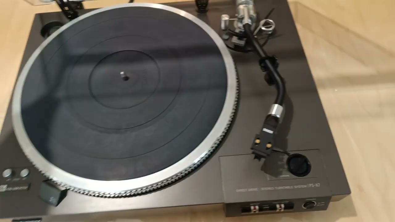 Sony PS -X7 stroboscopique entraînement direct neuve !🎶🎵❤️ #turntables #hifi #vintage #song #smr