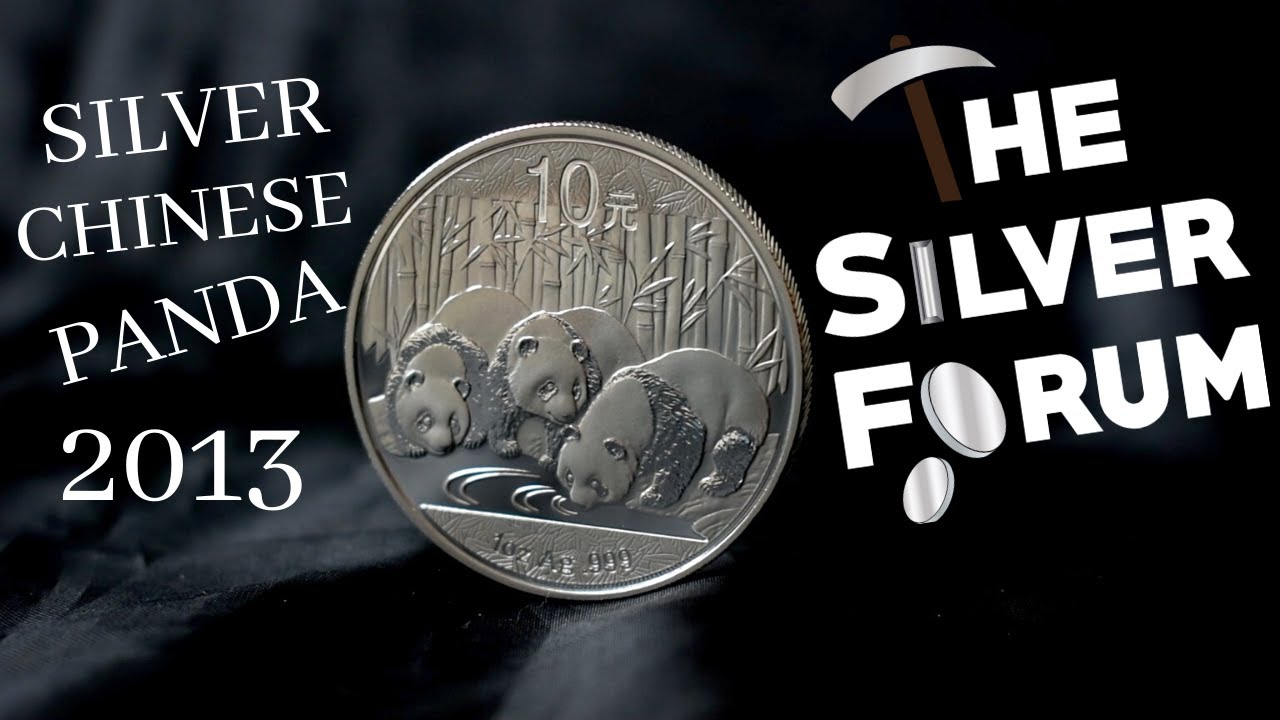 2013 1oz Silver Chinese Panda Coin