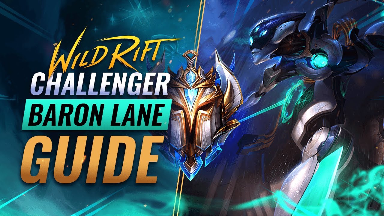 ПОЛНОЕ руководство по линии претендента Барона — Wild Rift (LoL Mobile)