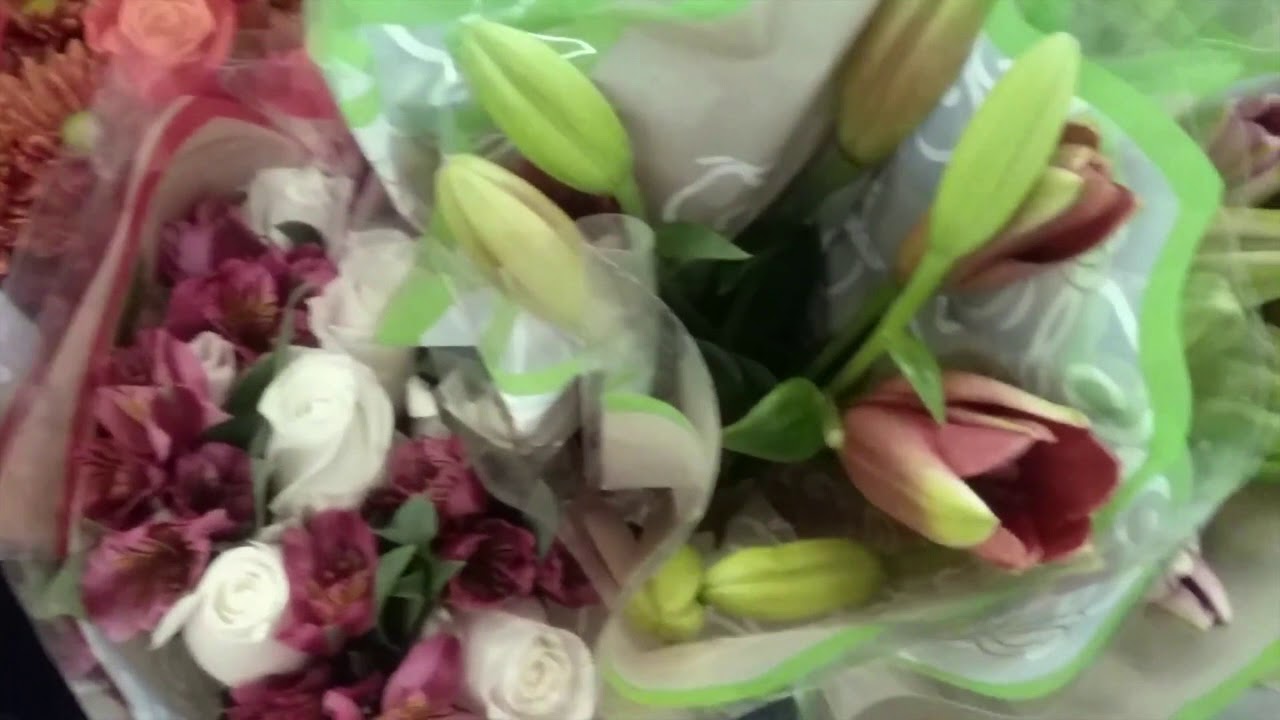 Very cheap beautiful flower bouquet at Walmart.