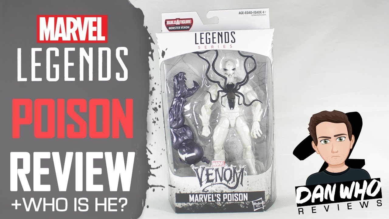 Marvel Legends Poison (Monster Venom BAF) Spider-Man Venomverse Action Figure Toy Review
