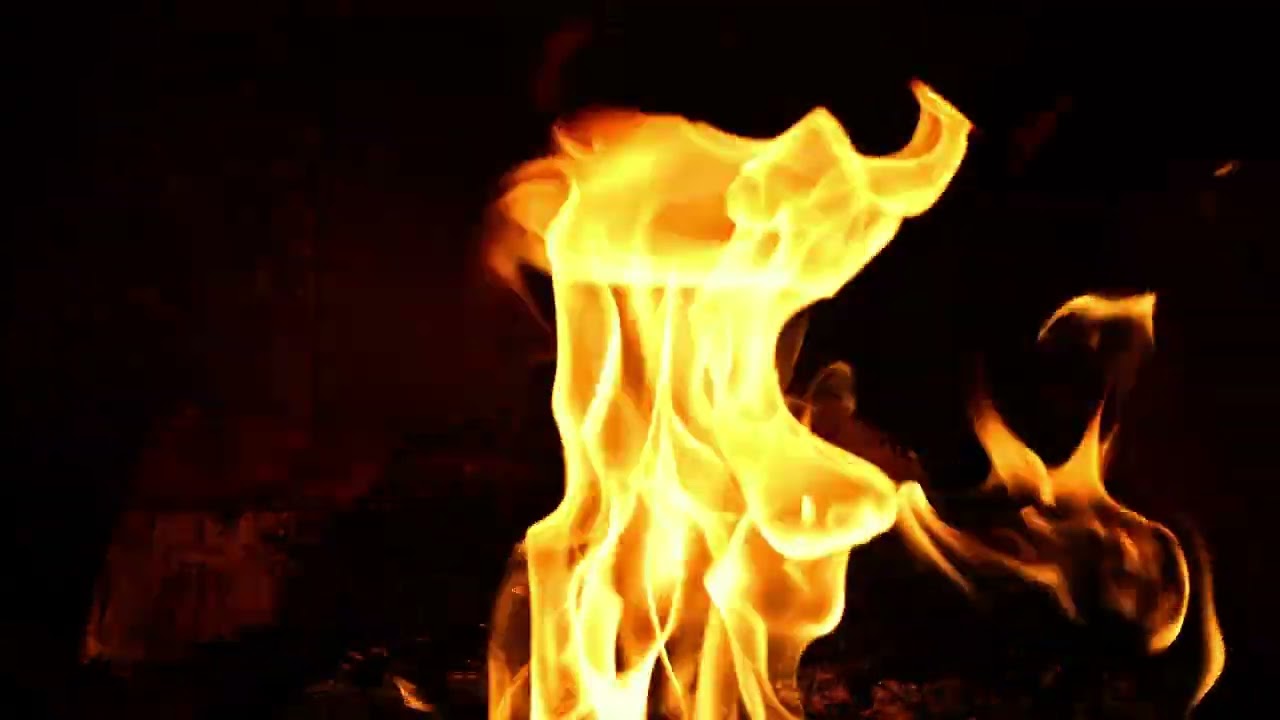 studying fire sound | focus on your things | black background