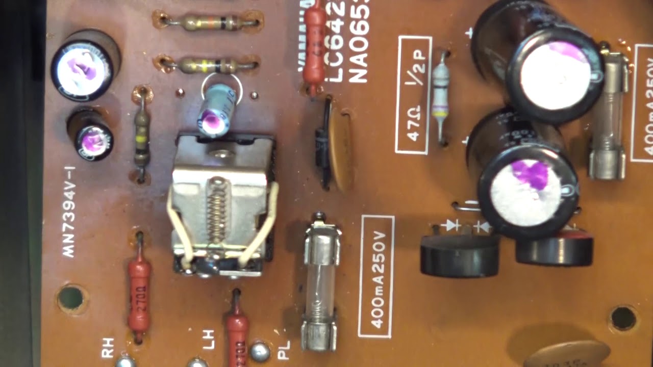 Yamaha CA600 one channel no sound