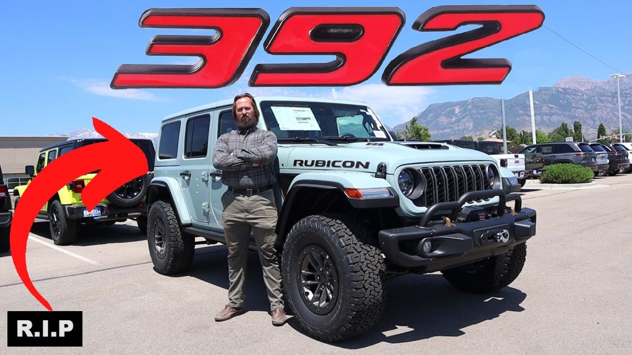 NEW Jeep Wrangler Rubicon 392 (Final Edition): The Last V8 Jeep. Ever.