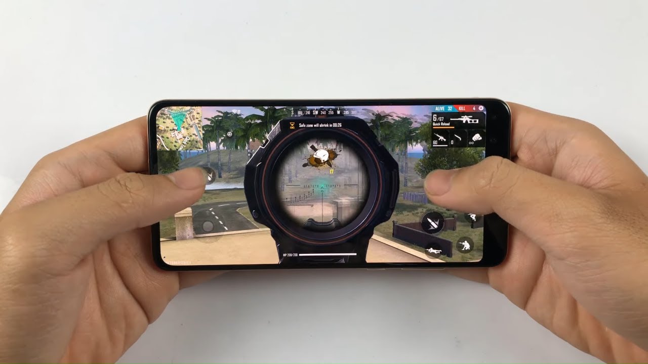 Huawei P40 Test Game Free Fire RAM 8GB | Kirin 990, Battery Drain Test