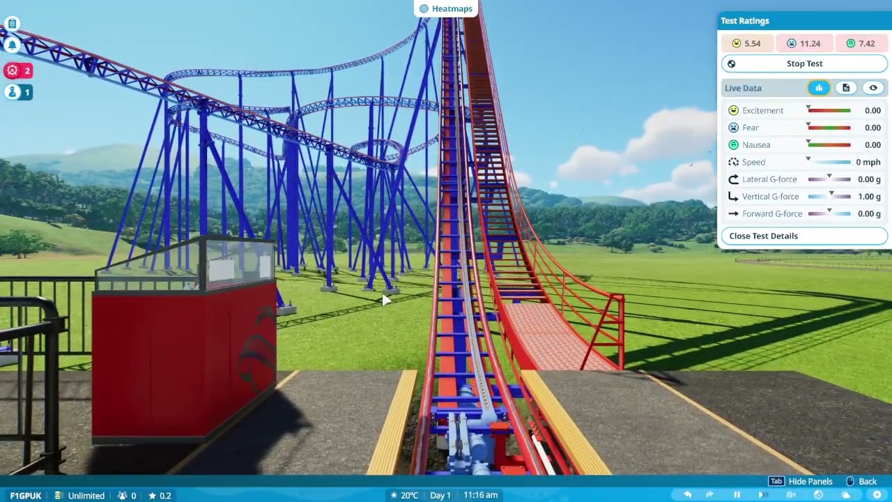 Planet Coaster 2 I hate G-force Episode 2