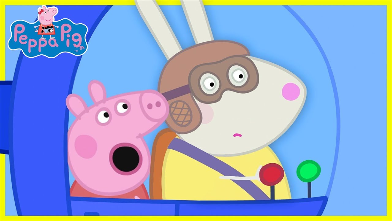 Peppa Pig Gets A Helicopter Ride | @PeppaPigOfficial