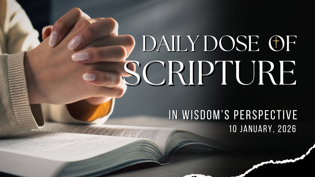 Dry Bones Come to Life - Key Insights | Scripture of the Day |  10/01/2026 | In Wisdom's Perspective