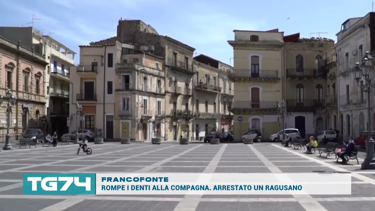 FRANCOFONTE - ROMPE I DENTI ALLA COMPAGNA  ARRESTATO UN RAGUSANO