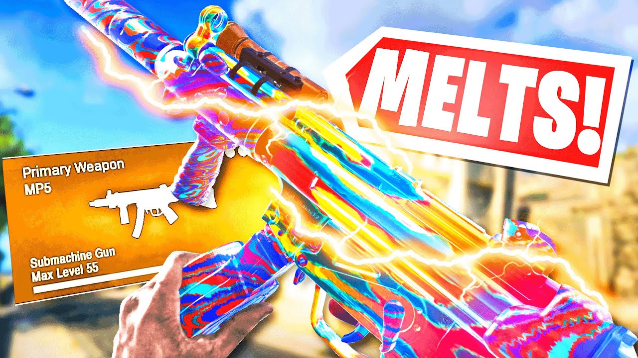 new #1 MP5 *MELTS* in WARZONE! 🔥 (Best MP5 Class Setup)