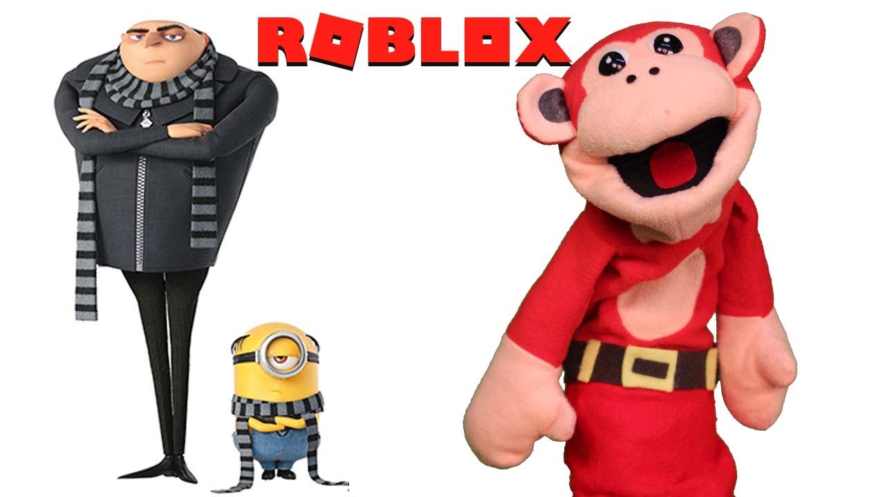 El Mono Juega: ESCAPA DE LOS MINIONS El Mono Silabo Roblox - Gameplay