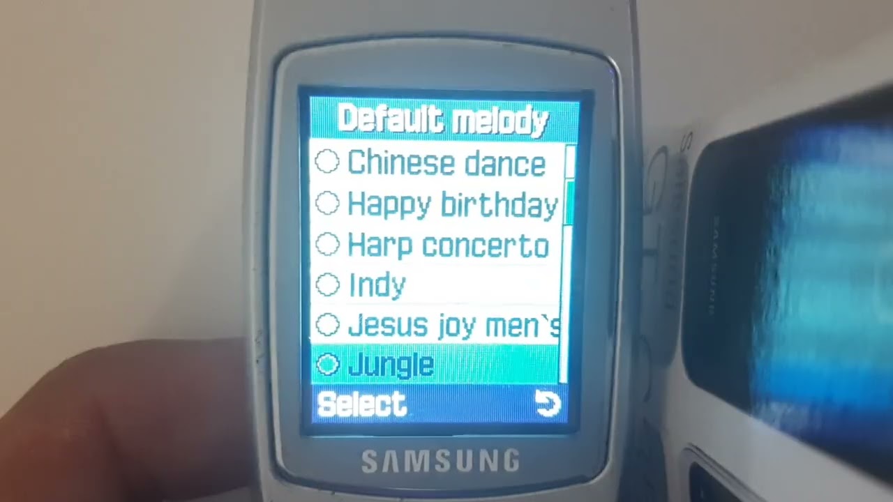 Samsung SGH-S500 - Ringtones and message tones