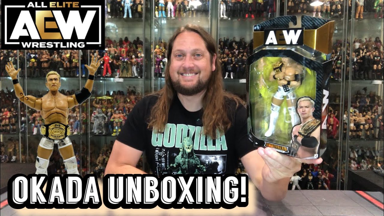 Kazuchika Okada AEW Unrivaled Series 18 Unboxing & Review!