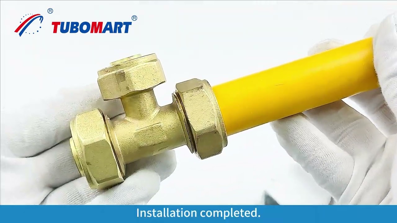 how to install PEX-AL-PEX Pipes