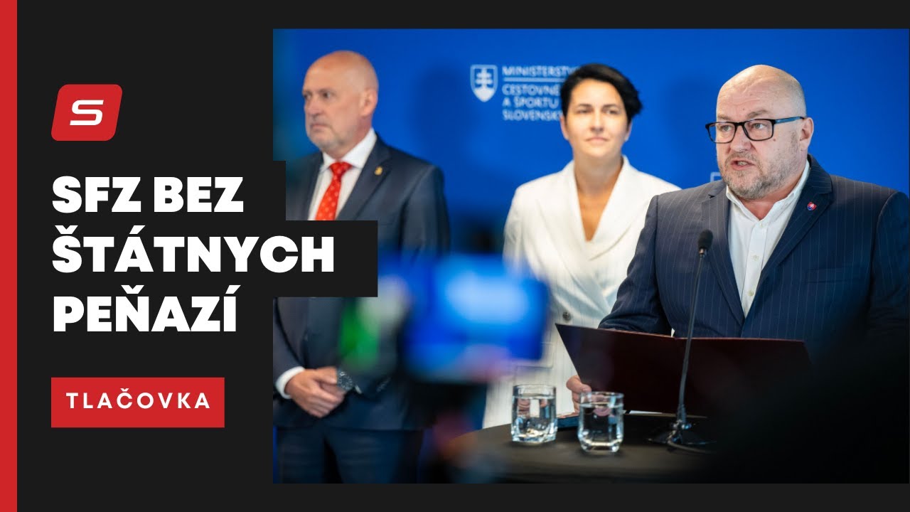 Minister Huliak pozastavil financovanie SFZ: Kontrola odhalila vážne podozrenia
