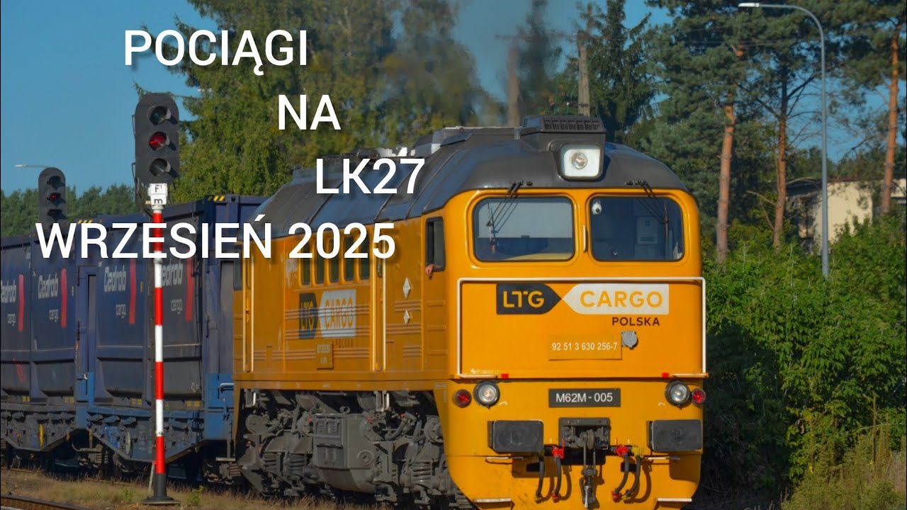 Pociągi na LK27  |Wrzesień 2025