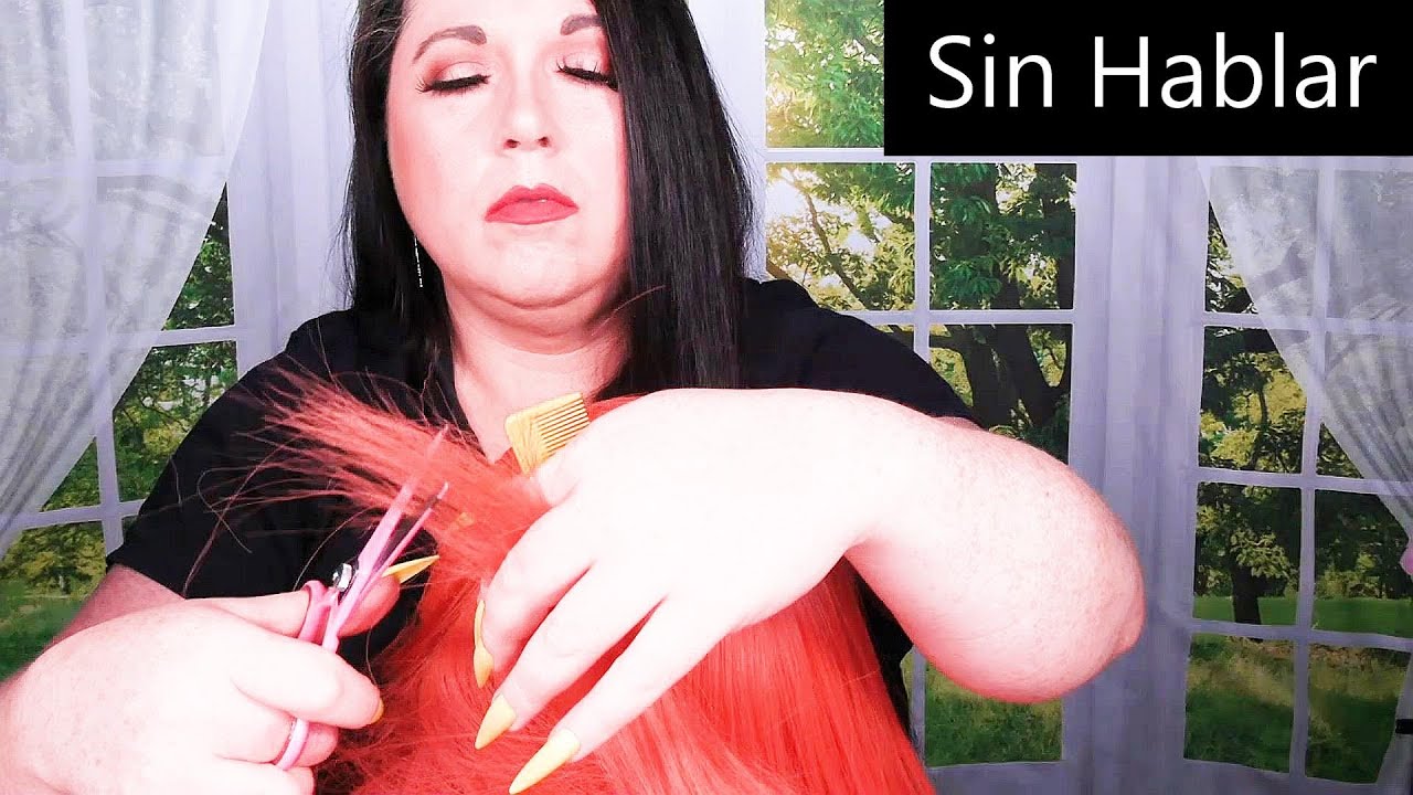ASMR No Talking | Haircut, Scalp Check and Treatment | Relaxing Hair Salon Roleplay