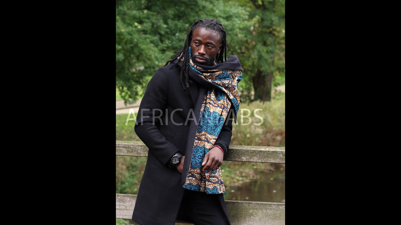 New African print Unisex Winter scarf collection - AfricanFabs