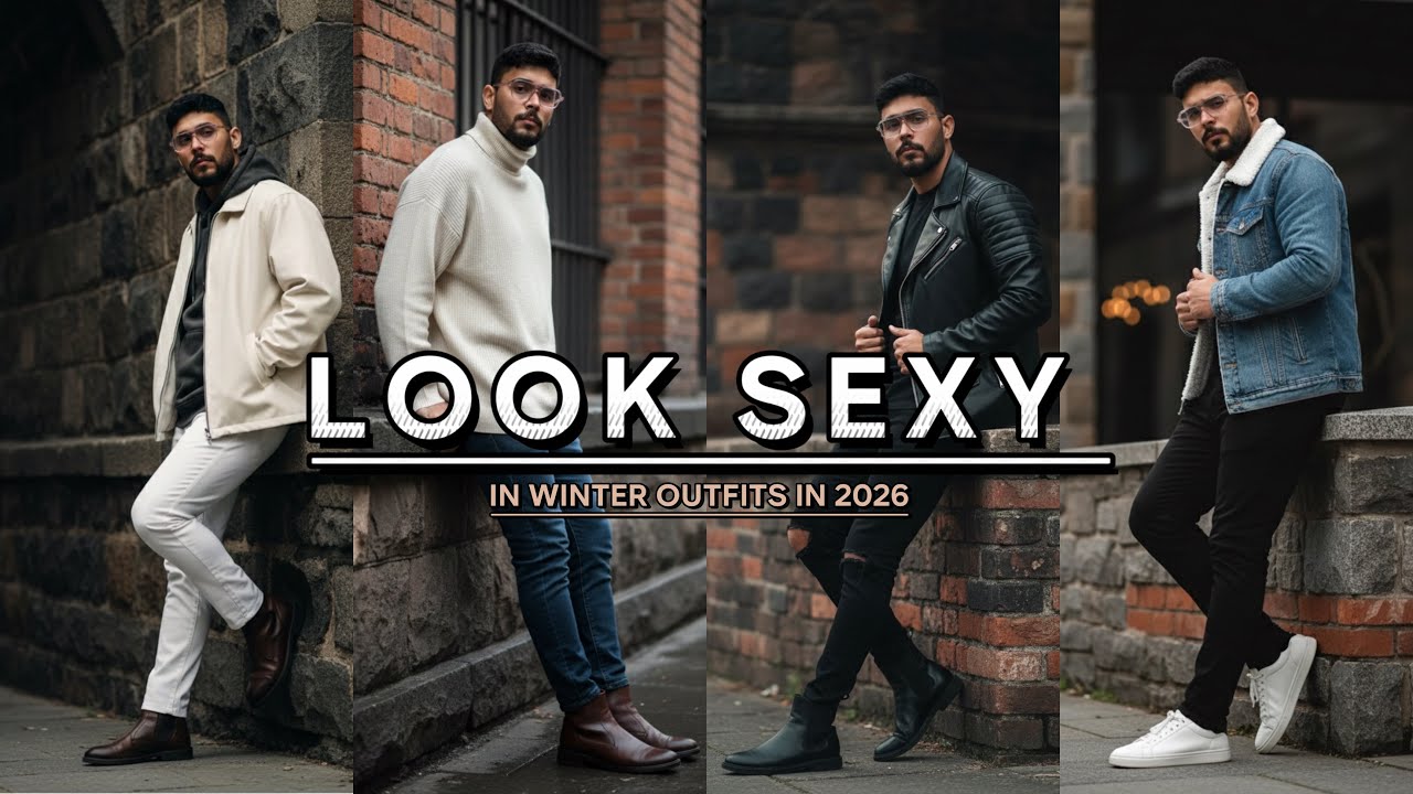 Winter Look ❄️ | Trendy Jackets for Men 🔥 | Top 5 Winter Outfit Ideas