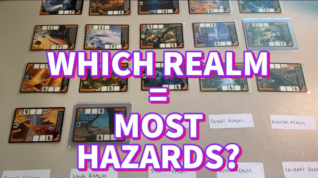 Which Racing Realm Has The Most Hazards? Sorting Every Hazard In The Card Game!