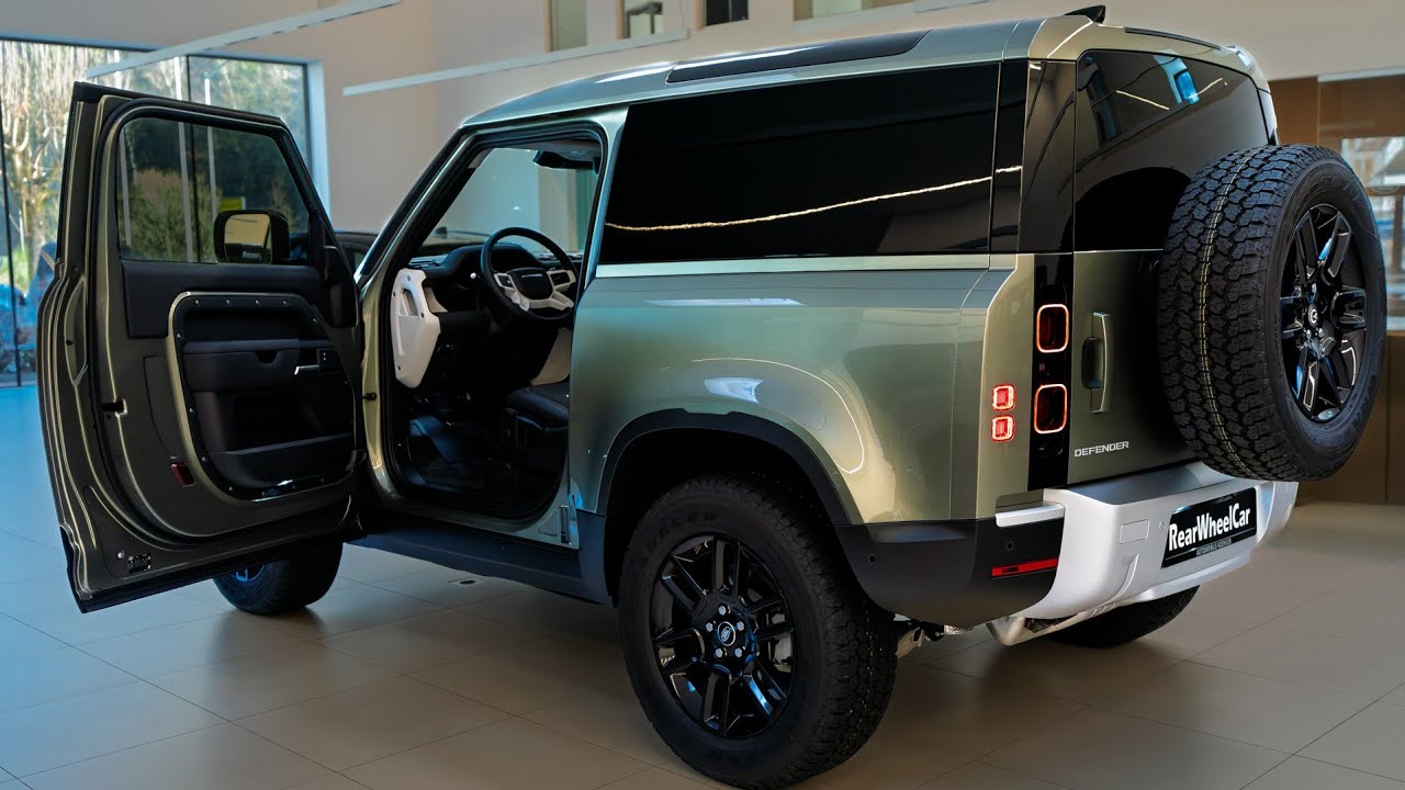 2025 Land Rover Defender 90 Hard Top - Unique Off-Road SUV in detail - Sound, Interior and Exterior