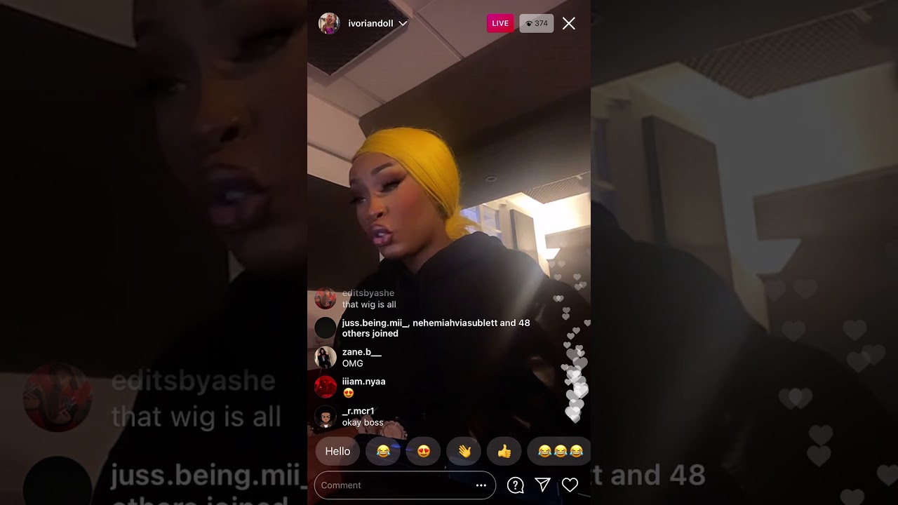 Ivorian Doll Instagram Live ALBUM LEAK “Dance For Me” @ivoriandoll