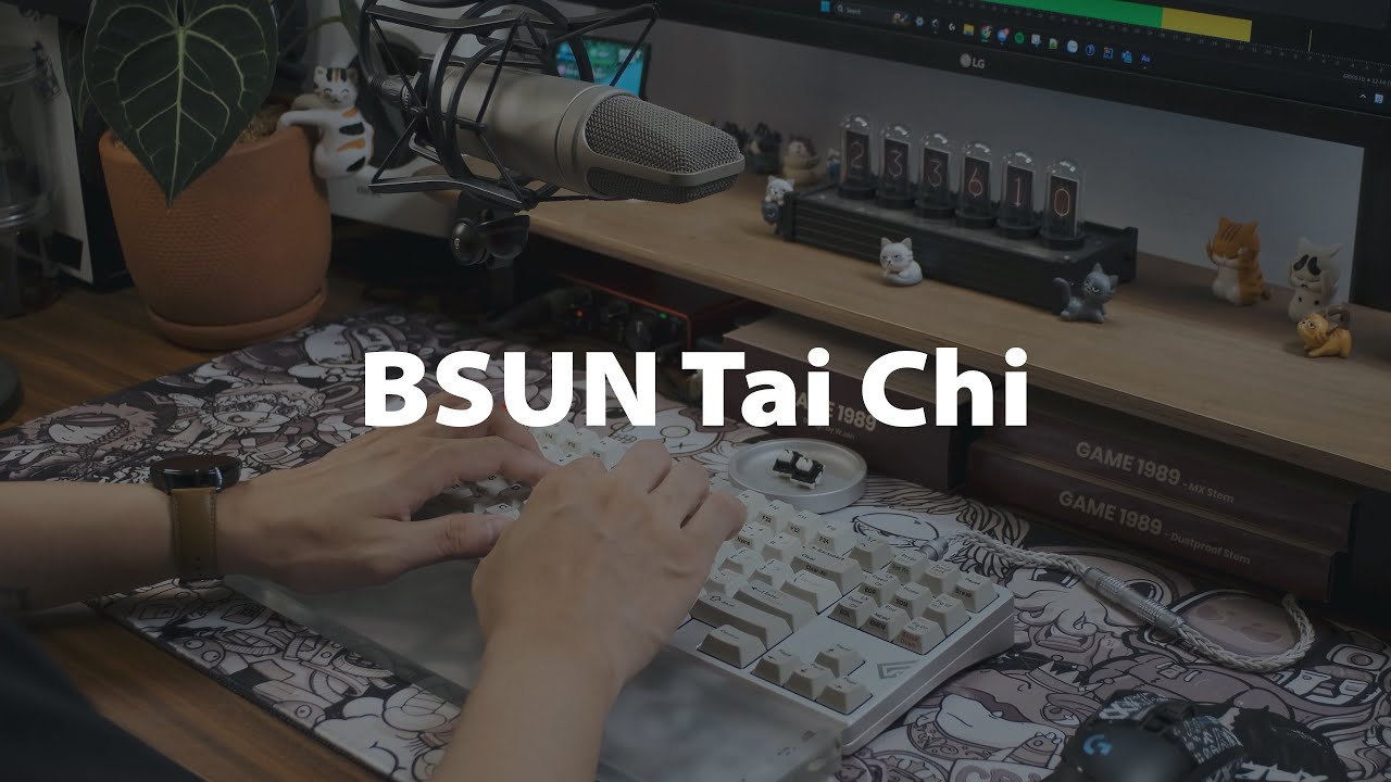 BSUN Tai Chi | Frog by Geonworks | Aluminum Plate | Switch Sounds #138