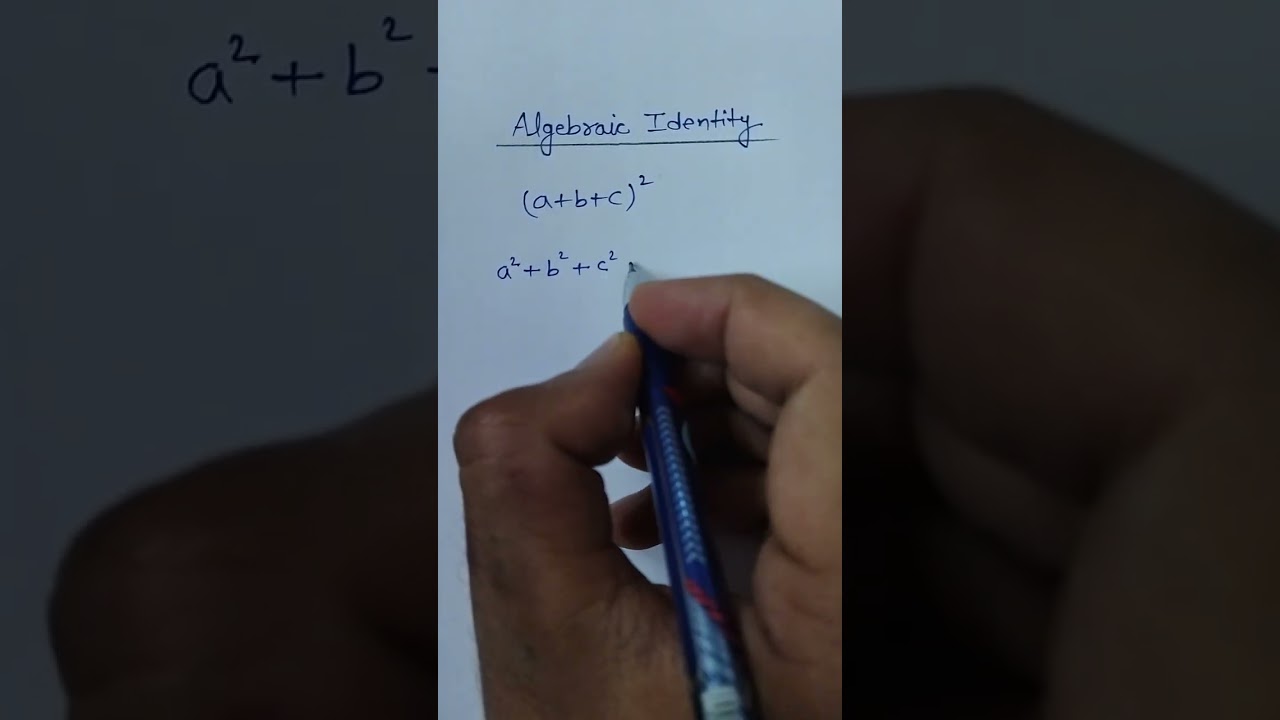 Algebraic Identity