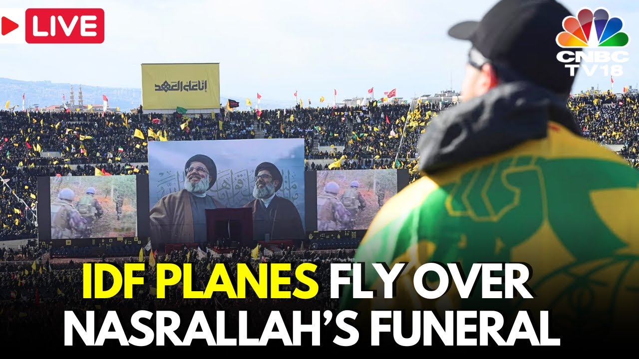 LIVE: IDF Carries Out Airstrikes in Southern Lebanon | Hezbollah Leader Nasrallah Funeral | N18G