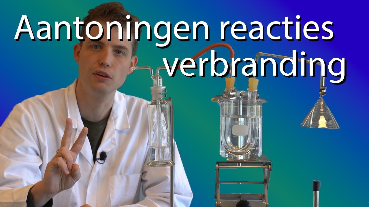 aantoningsreacties verbranding