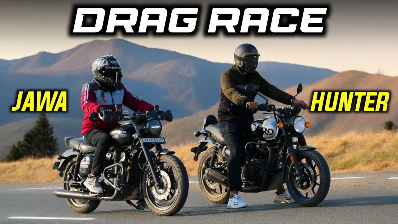 The SHOCKING Truth About Jawa 42.2 vs Hunter 350 in Drag Racing
