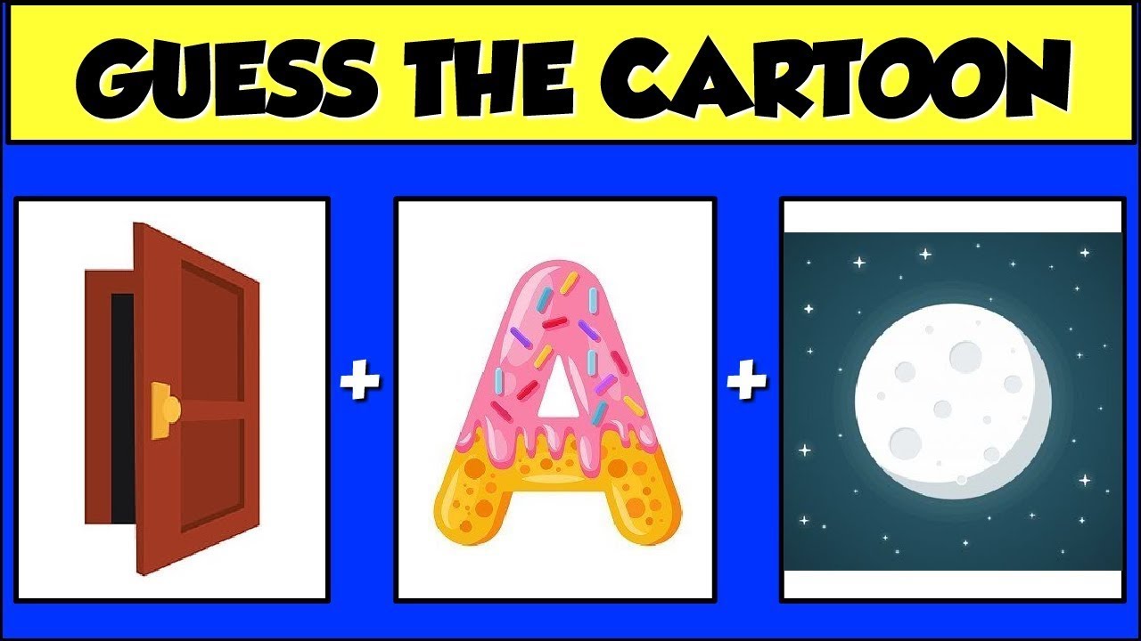 Guess the Cartoon from Emoji? | Emoji Quiz | Emoji Quiz Game | Emoji Quiz in English | Quiz 1M
