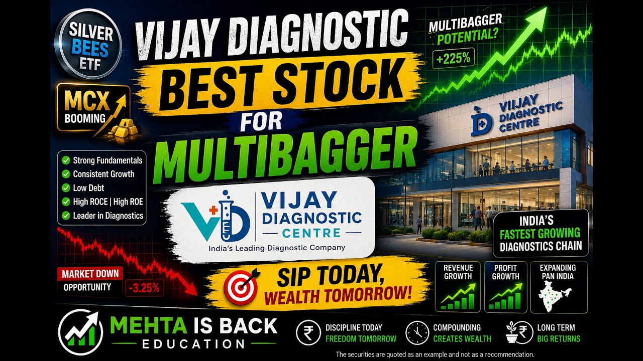 Mehta Is Back Vijay Diagnostic: Best Healthcare SIP Stock for Long Term