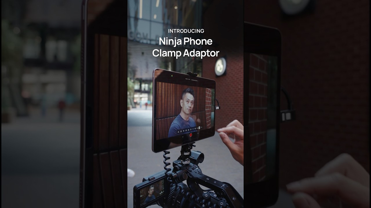 Turn your iPad into a Ninja with the iPad Clamp Adaptor for Ninja Phone!