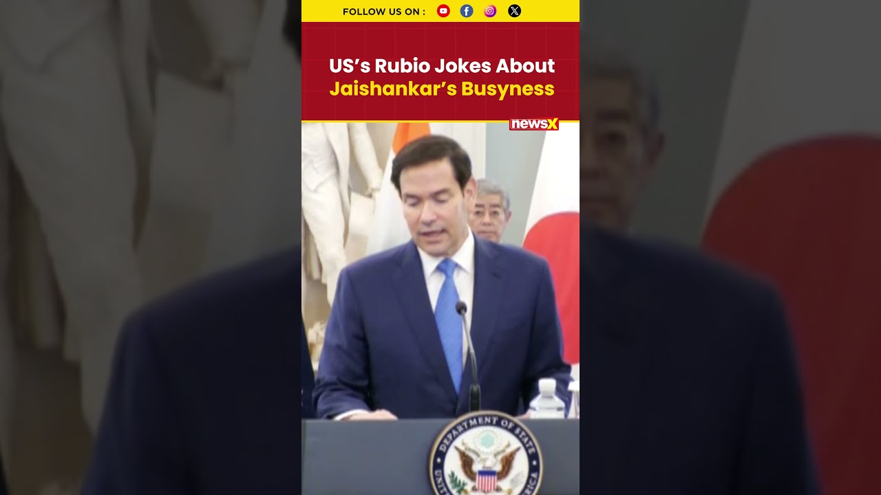 Marco Rubio Opens Quad Meet, Jokes EAM Jaishankar Is &lsquo;A Busy Man&rsquo;